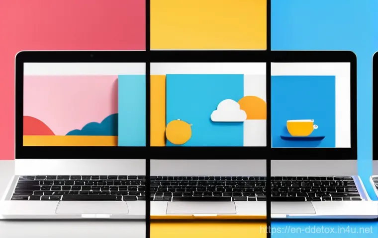 디지털디톡스와 디지털 제품 리뷰 - Here are three detailed image generation prompts in English, designed to adhere to your guidelines: