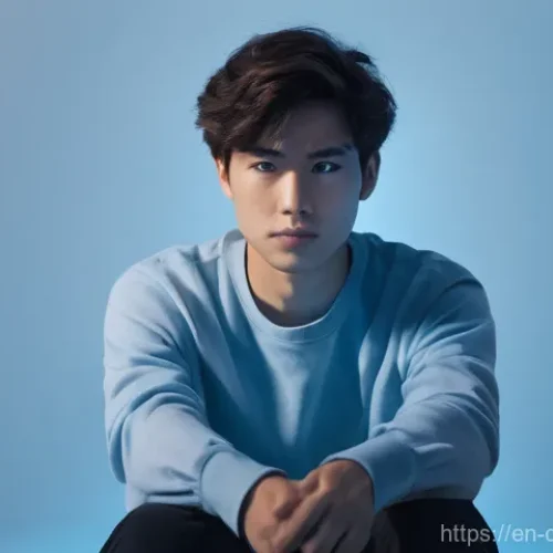 Home 27 디지털디톡스와 삶의 균형 잡기 - **Prompt:** A young adult, gender-neutral, wearing casual yet stylish everyday clothes, sits in a so...